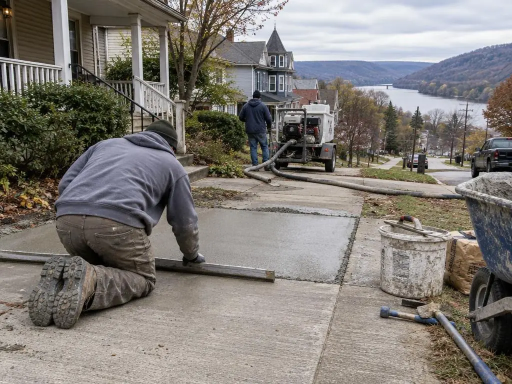 Concrete Repair & Leveling in Binghamton, NY