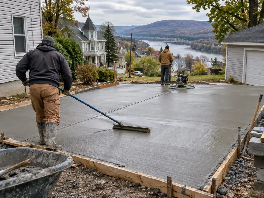 Concrete Slabs & Pads in Binghamton, NY